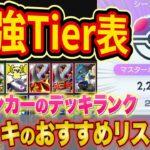 【ポケポケ】ランクマ世界ランカーの最強デッキランキング最終版！「双天の守護者」TIer表をマスター帯でも勝てるデッキ構築とあわせて徹底解説！【ポケカポケット】【Tier表】