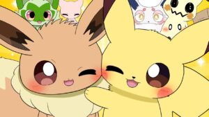 ピカチュウとイーブイがついにコラボ!?ピカチュウex × パチリス × ジバコイルデッキ【ポケポケ・アニメ】