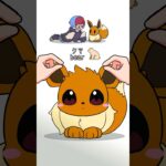 イーブイの耳で遊ぶボタン【#ポケポケ #ポケモン #shorts 】