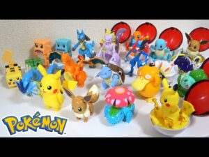 【⚡ピカチュウ】全種類紹介!ポケモンが変形してモンスターボールに入る玩具がすごいwww