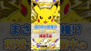 まさかの復権!?環境で大活躍中の構築1選